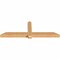 Ekena Millwork Eugene Smooth Timber Gable Bracket, Western Red Cedar, 84"W x 28"H x 5 1/2"D x 5 1/2"F, 8/12 Pitch GBW084X28X0606EUG00SWR - alternate 2
